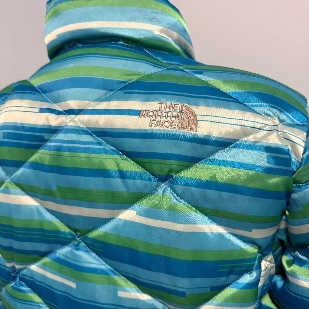 The North‎ Face Girls Puffy Down 550 Fill Jacket Size XL (18) Blue